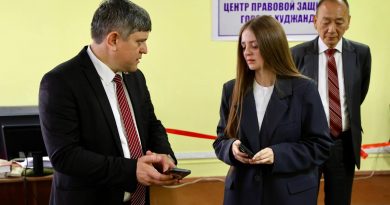 Открытие в городе Ходженте Центра правовой защиты российских соотечественников Открытие в городе Ходженте Центра правовой защиты российских соотечественников