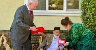 Посольство России поздравило всех участников Великой Отечественной войны и тружеников тыла, проживающих в Таджикистане